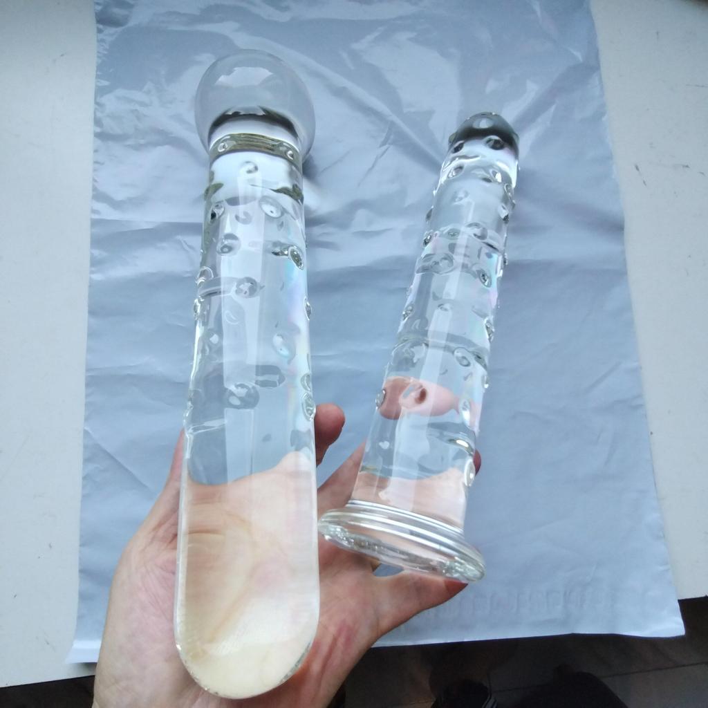 VaHppy Большой размер 1450 г 7 см анальная пробка jumbo skillfulness анальный расширитель тренировочные мастурбаторы дилдо стеклянные секс-игрушки для геев