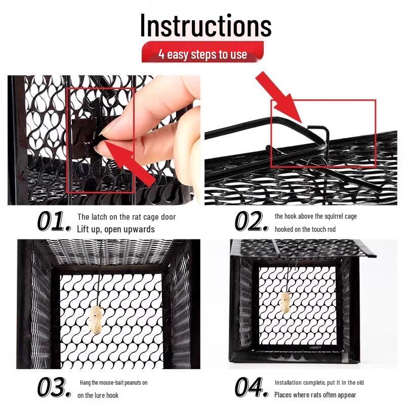 Автоматическая мышеловка и клетка: Эффективное средство для отлова и уничтожения мышей дома