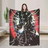 Dorohedoro Kaiman Flannel Blanket  Super Warm Throw Blanket for Couch Bed Travel Office Sofa or as Bedspread Cover