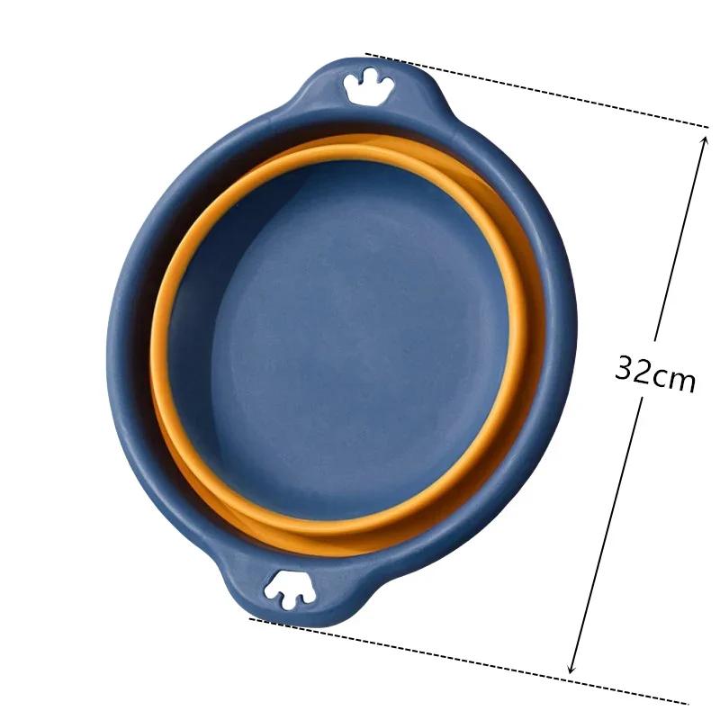 Безопасный прочный складной умывальник Портативный складной умывальник Пластиковый складной умывальник для путешествий Товары для ванной комнаты Хозяйственные товары