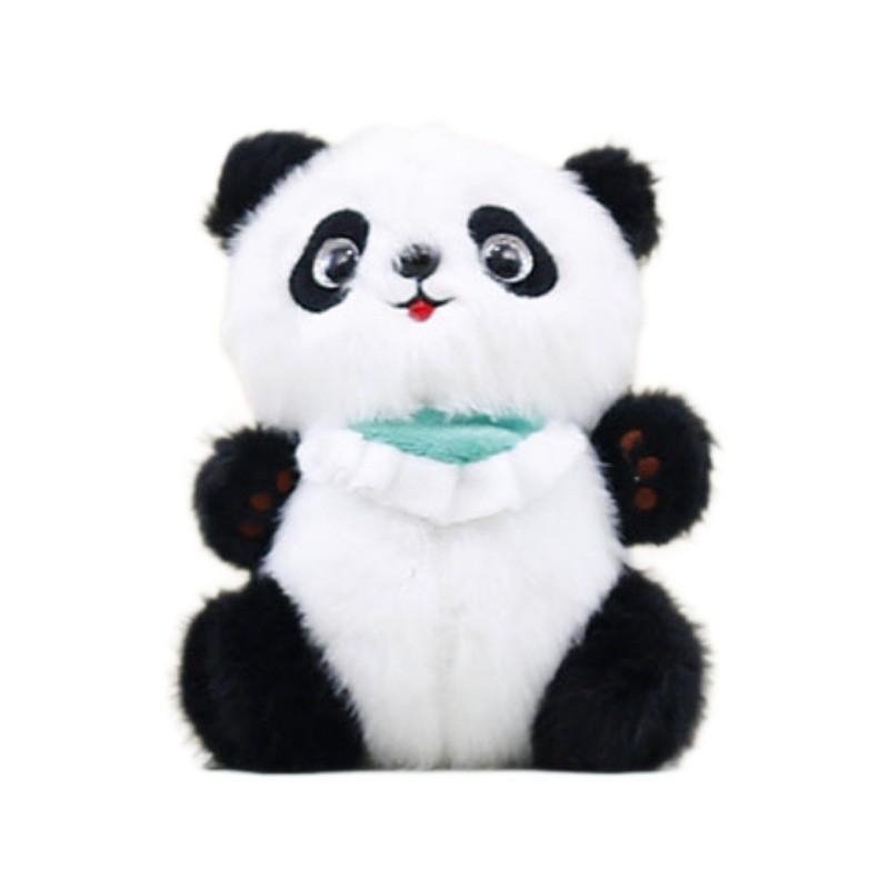 Adorable Panda Plush Toy Hanging Ornament Cute Stuffed Animal Gift For Kids