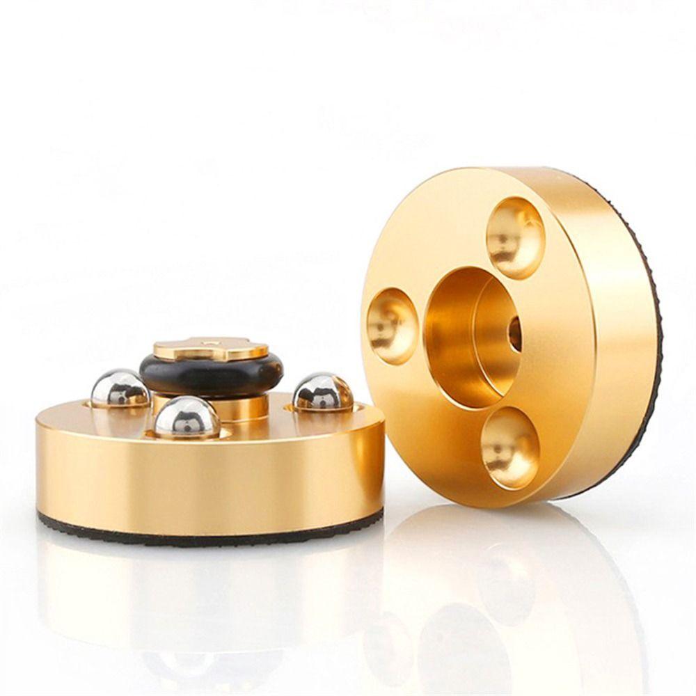 1Pcs Aluminum Magnesium Alloy Speaker Foot Pad Vibration Absorption Stand for Speaker Amplifier DAC