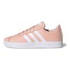 adidas Vl Court 2.0 Удобные Повседневные Прочные Низкие Детские Кеды для Скейтбординга Розовые Детские Кроссовки GZ7661