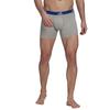 Adidas Logo Boxer Briefs 3 Pairs, Mens Black Boxer Shorts