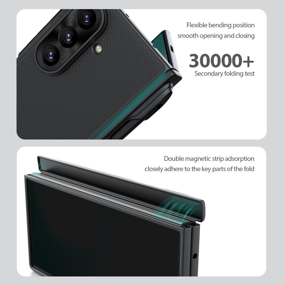 NILLKIN Магнитный чехол для Samsung Galaxy Z Fold 8 Ultra Fold8 с защитой шарнира Rebound и поддержкой стилуса CA4018