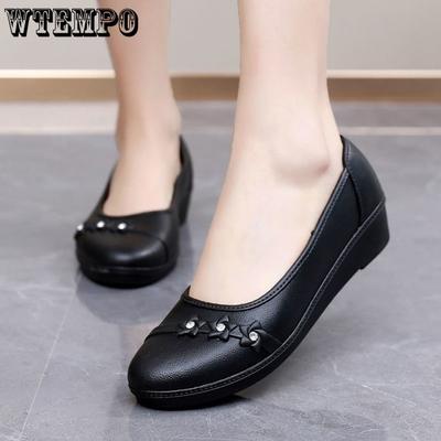 Весенние и осенние повседневные резиновые туфли для женщин, непромокаемая обувь с небольшим носком для женщин, нескользящая и водонепроницаемая рабочая обувь для женщин