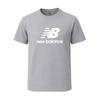 Мужская серая футболка с коротким рукавом eSSenTial STacked Logo mT41502 Ag