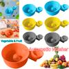 Automatic Vegetable Fruit Washer Portable Fruit Wash Bowl Washing Spinner BPA-free Cleaning Basket Home Kitchen Outdoor Picnic