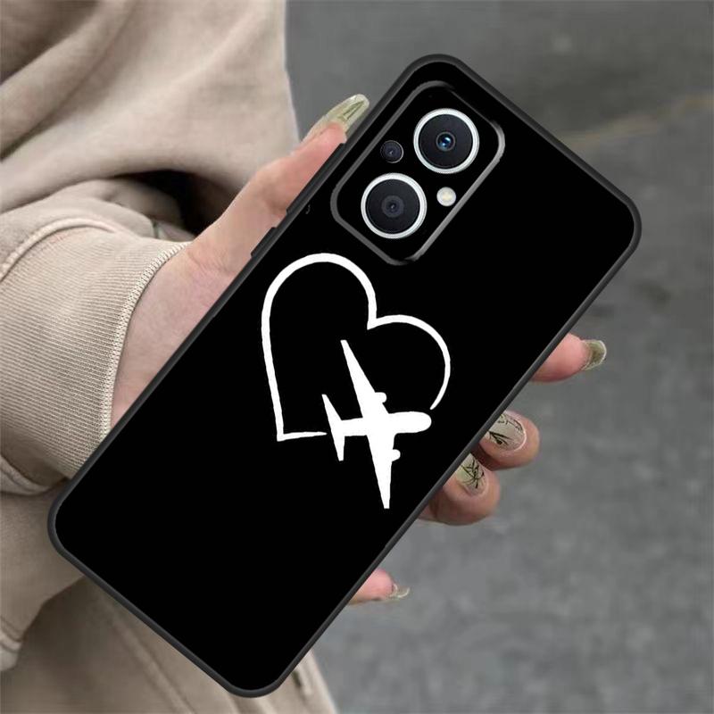 Кейс-портфель пилота для самолета для OPPO Reno 8T 13F 14F 12F 11F 10 12 13 14 Pro 7 8 Lite OPPO Find X8 X6 X9 Pro Чехол