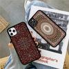 Чехол для телефона с цветочным узором в персидском стиле PC+TPU для IPhone 17 16 15 14 13 12 11 Pro Max Plus Кавайный мультяшный чехол