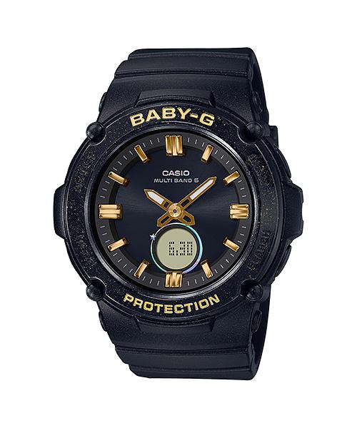 Casio Женские часы Baby-G, смола, 100 м водонепроницаемые, ударопрочные, с будильником, кварцевые, BGA-2700SD-1A