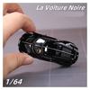1/64 Scale Bugatti La Voiture Noire Diecast Model Car with Metal Chassis and Shock-Absorbing Design, Perfect for Collectible Model Decoration (Color: