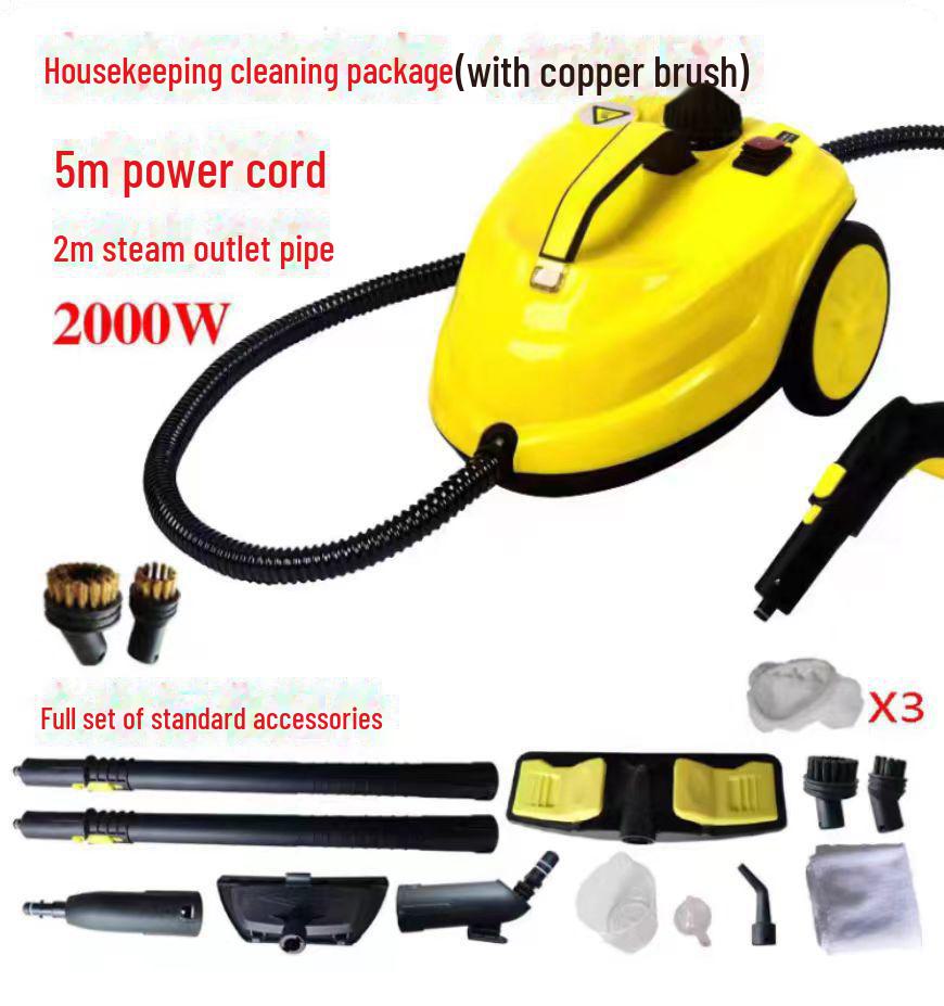 Saiwei High-Temp & High-Pressure Steam Cleaner for Home Sterilization, Disinfection, Car Film Removal, Formaldehyde Fumigation, and Oil Fume Cleaning.