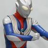 Комплект для сборки мягкой виниловой модели Ultraman Tiga Mega, переиздание, немасштабированная, высота 40 см, неокрашенная, красный винил 4571587310586