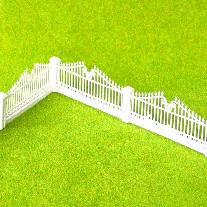 1/100 масштаб 1 м миниатюрный забор из песка для двора Sence модель ограждения украшение