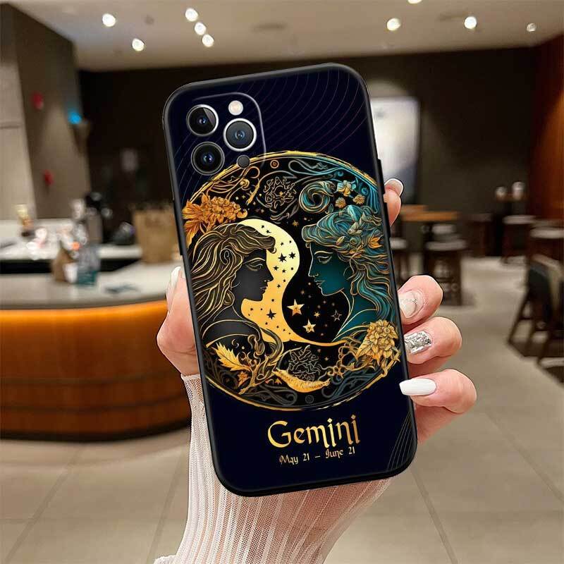 12 Constellation Card Case for Samsung M55 M35 M15 A02 A05S A05 A06 A15 A12 A13 A10 A16 A20 A22 A24 A25 A30 A31 A32 A33 A35 A42 A50