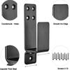 Heavy Duty Door Bar Holder Brackets Upgraded U-Shaped Bar Holders  Home Security