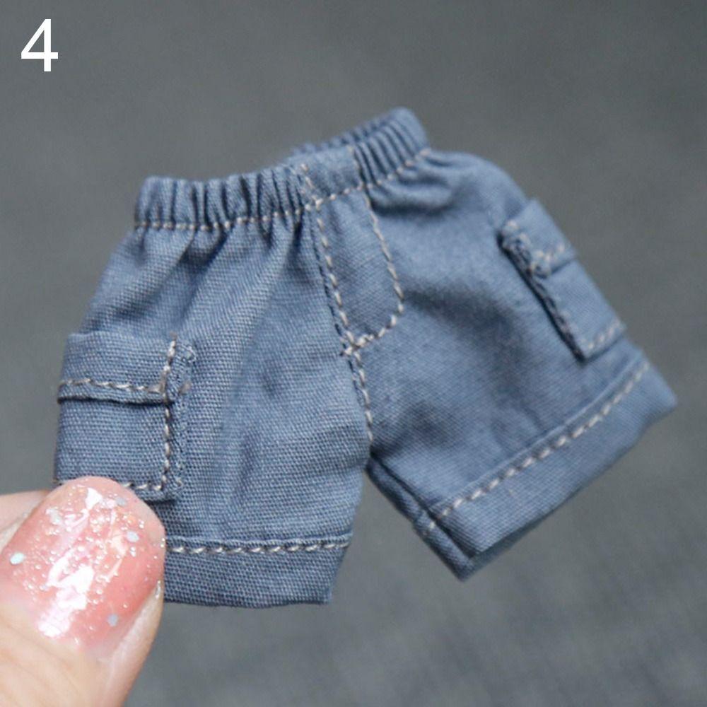 Accessories For 1/12 BJD Dolls Doll Pocket Shorts Dolls Wear Shorts Doll Clothes Doll Jeans Shorts