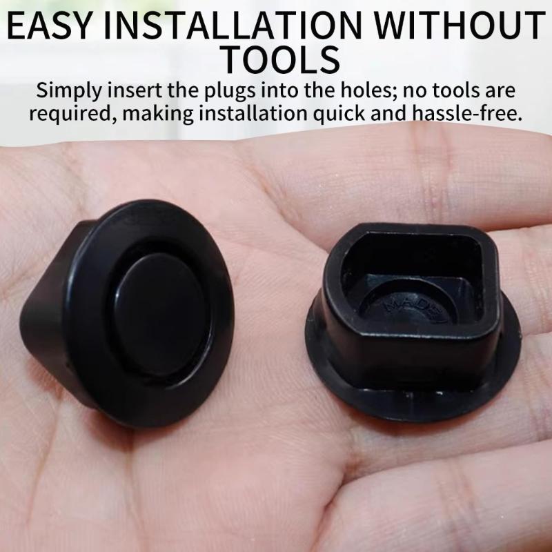 Universal Car Bumper Lens Hole Covers Rubber Protectors For Sensor Areas Easy Apply Large Small Options