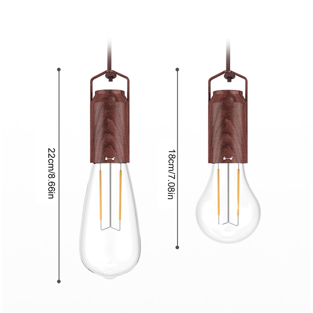 Mini Retro Hanging Lanterns USB Charging Camping Tent Travel Lamp Battery Operated for Hiking Fishing Outage Power Failure