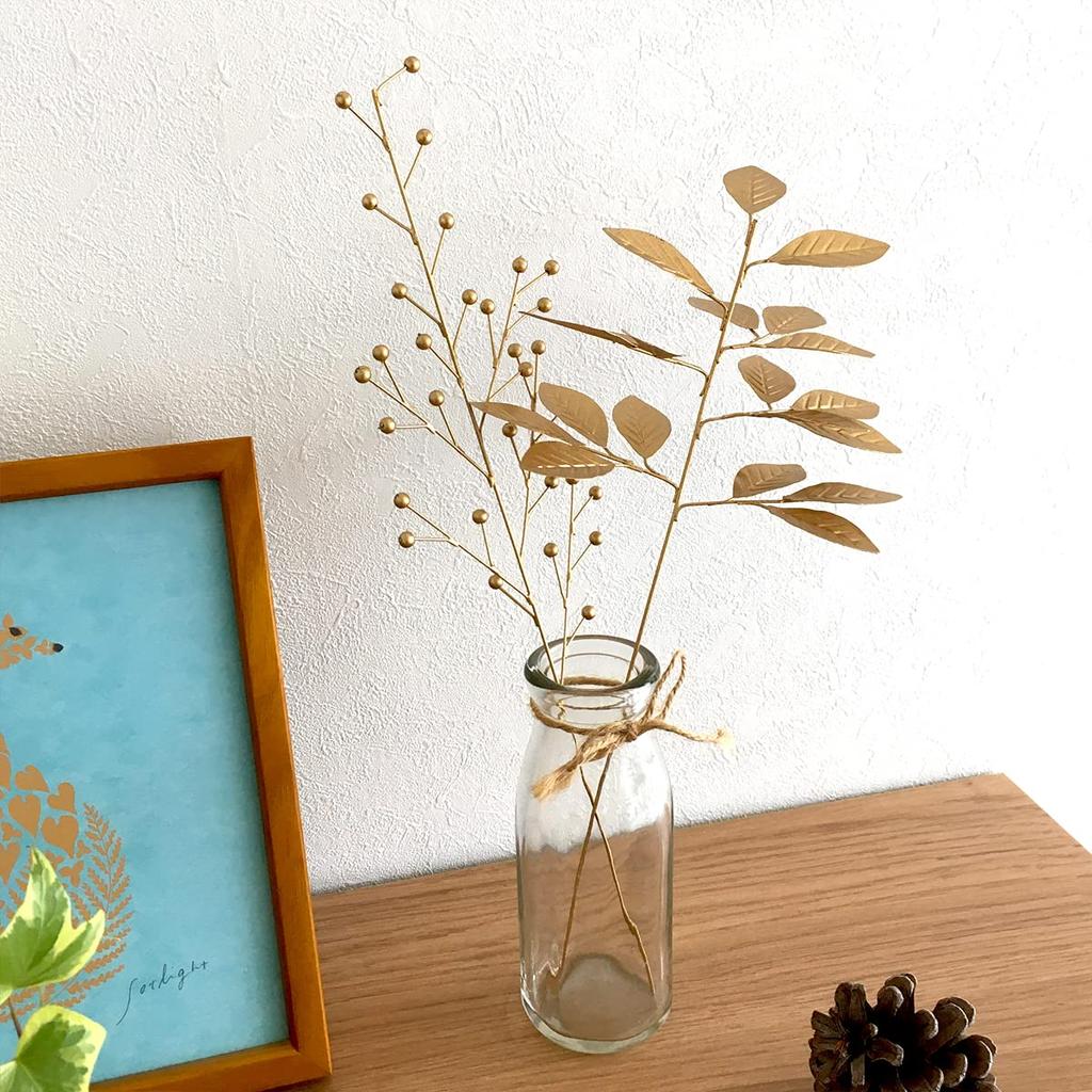 Пожалуйста, посигнальте Жестяная Наклейка Предметы Интерьера Стильная Цветочная Композиция (лист)