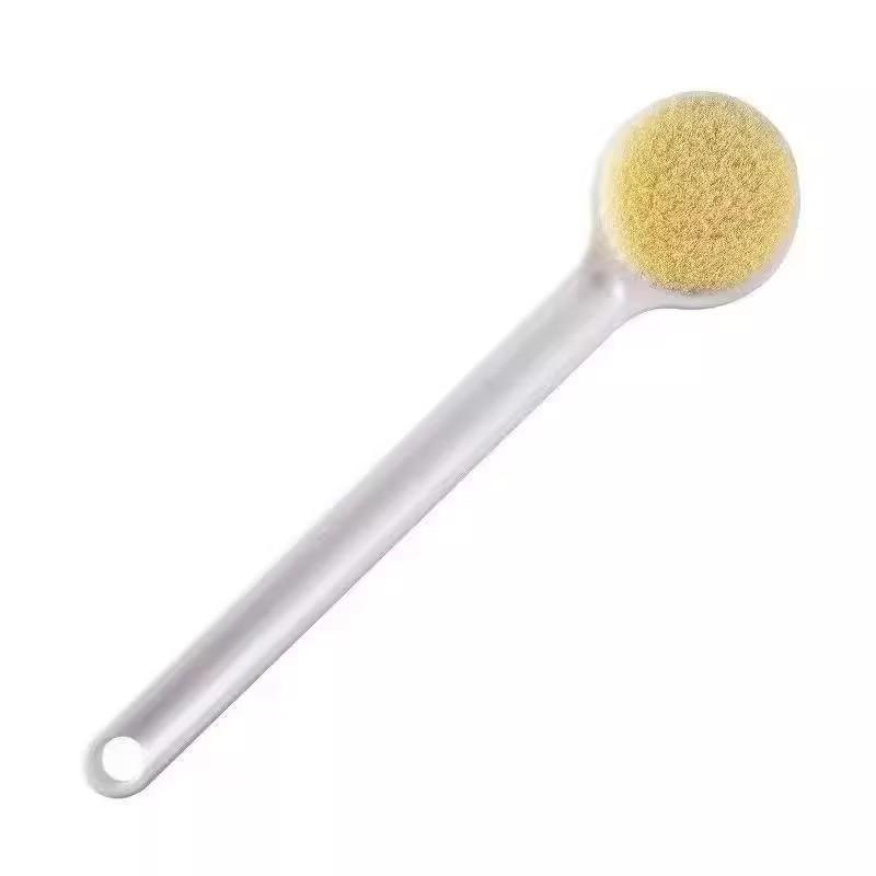 Long-Handle Soft Bristle Bath Brush for Easy Back Scrubbing and Exfoliation