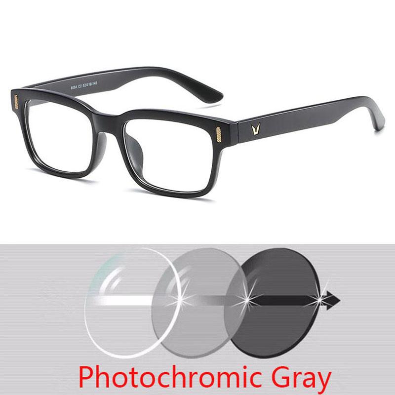 -0.5 -0.75 -1.0 To -6.0 Prescription Eyeglasses 1.56 Aspheric Lens Myopia Glasses For Unisex Literary Student Diopters Glasses