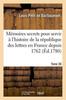 Книга Memoires Secrets Pour Servir A l'Histoire De La Republique Des Lettres En France Depuis 1762 Tome 30 : Jusqu'a Nos Jours, Ou Journal d'Un Observateur