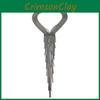Box Chain Geometric Necklace With Rhinestones Tassels For Enthusiasts Fashion