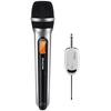 Беспроводной микрофон Alvoxcon беспроводной микрофонный комплект UHF беспроводной ручной микрофон караоке ручной микрофон вокальный микрофон запись усиление