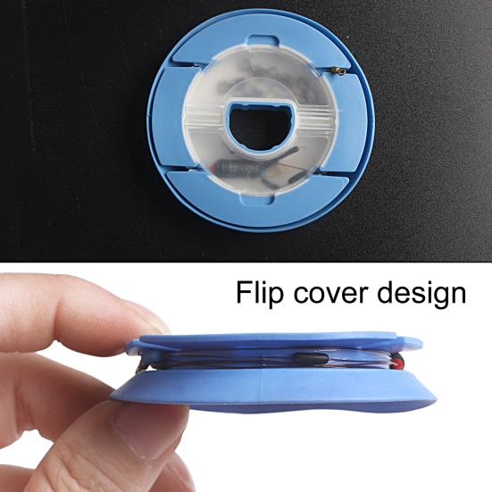 Намоточная плата основной катушки, рыболовный инструмент, раскладная конструкция, устойчивость к давлению, силиконовая коробка для основной шпули для рыбалки на открытом воздухе