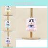 Charming Crayon Shinchan Soft Plush Toy In Various Colors With Keychain Feature