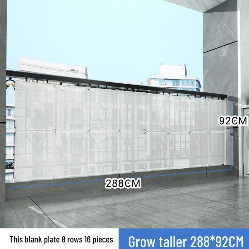 Экран для конфиденциальности и безопасности на балконе: Дождезащитное, Пылезащитное, Защищающее от домашних животных закрытое ограждение