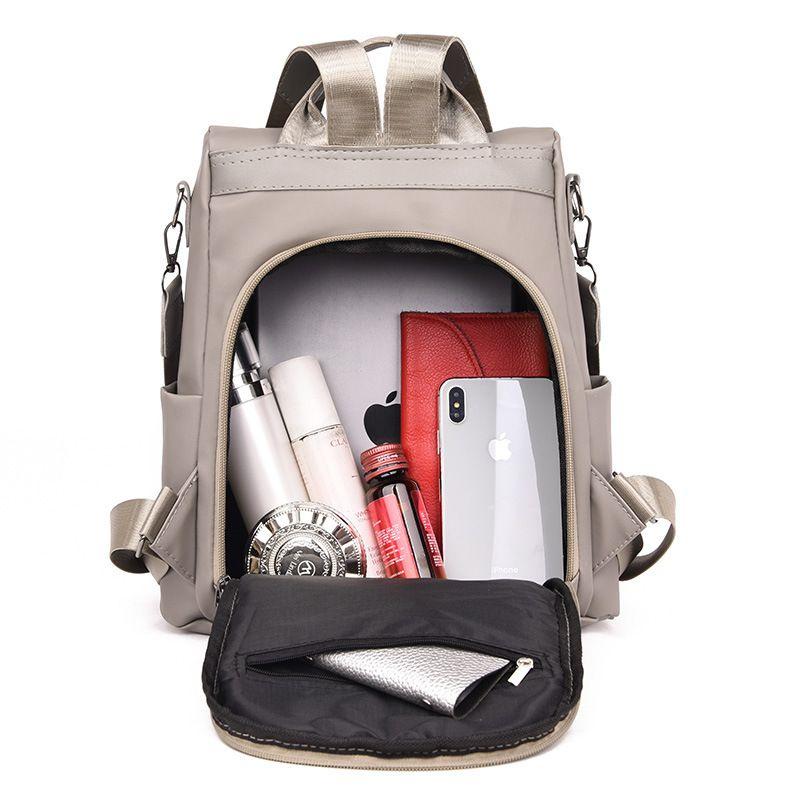 Versatile And Lightweight Women Backpack With Anti-theft Design And Interior Pockets