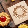 3D Wooden Cookie MoldChristmas Cookie Cutters Biscuit Cutter Moldes  Embossing Mold for Cakes and Cookies Press