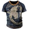 Men Vintage Motorcycle T Shirt 3d Print Casual Short Sleeve Loose Oversized Tshirts For Men Sweatshirt Men's Top Clothing Camise