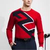 Новый трикотаж серии FILA Golf Мужской Флуоресцентный Огненно-красный A11M415401F-RD