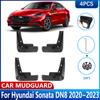 4x автомобильный брызговик для Hyundai Sonata DN8 2022 2023, колесные брызговики, брызговики для крыльев, защита от брызг