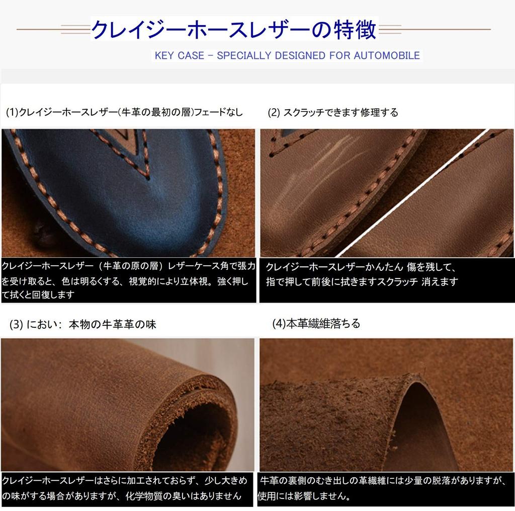 [YANMW] Чехол для ключей Совместимый Toyota Daihatsu Tanto Custom Tanto Exe Move Custom Passo Miracoa