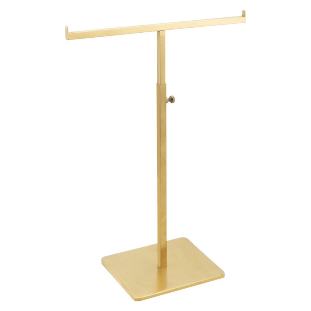 Stainless Steel Bag Show Shelf Gold Silver Height Adjustable Wallet Holder Stand Metal Display Risers Silk Scarf/Headband Hanger