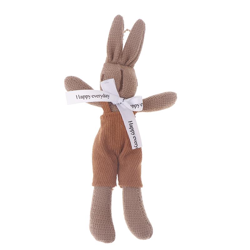 Подвеска с мультяшным брелоком для детей, тканевый брелок в корейском стиле, сумка-подвеска, украшение в виде леди-кролика, брелки для девочек, автомобильные аксессуары