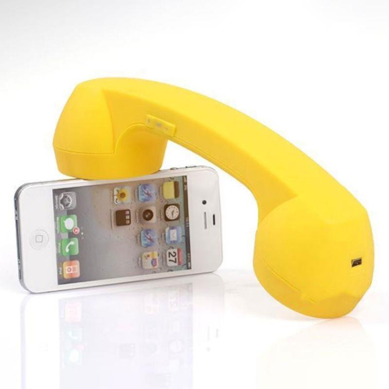 Декоративная беспроводная ретро-телефонная трубка Bluetooth-совместимый телефон Наушники Внешний микрофон Динамик Приемник телефонных звонков Подарки