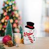 Snowman Christmas Decorations Indoor, Cute Snowman Winter Tiered Tray Decor Set Of 3, Wooden Snowman Xmas Table Decoration For Party Home Shelf Door