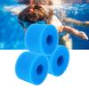 Swimming Pool Filter Cleaning Tool Reusable Washable Sponge Foam Filter Cartridge Replacement for Type S1 Filter Blue