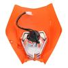 Motorcycle Headlight Plate for KTM EXC XC SX XCW Duke 390 125 To 500 Headlamp 2008-2014 Supermoto Universal Dirt Bike Motocross