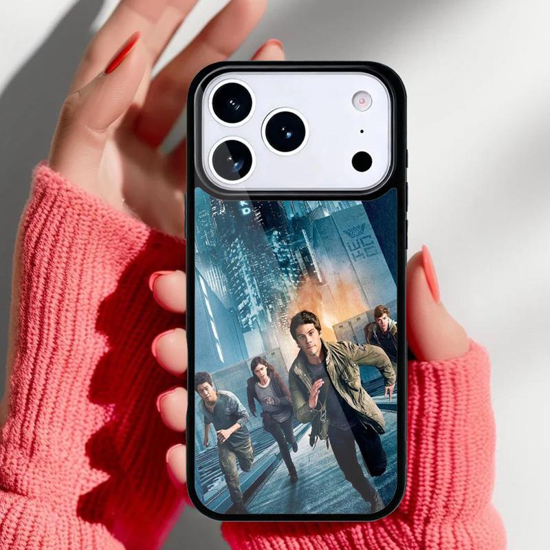 Чехол для телефона Maze Runner S для iPhone 17 16 15 14 13 Pro Max Задняя крышка для 12 11 Pro Coque