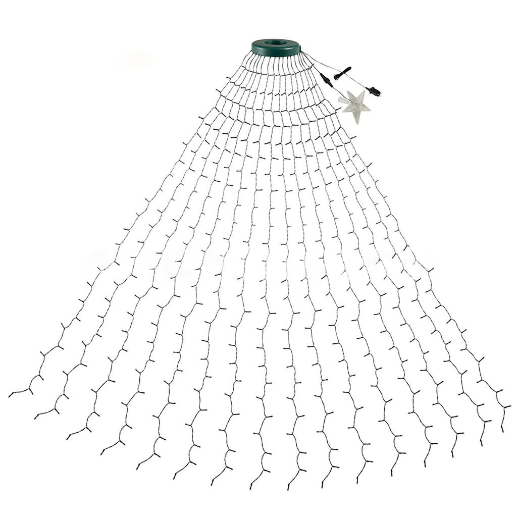 400 LED Christmas Lights 8 Lighting Modes High Brightness Energy Saving Christmas Star Lights For Christmas Wedding Holiday Party Decoration