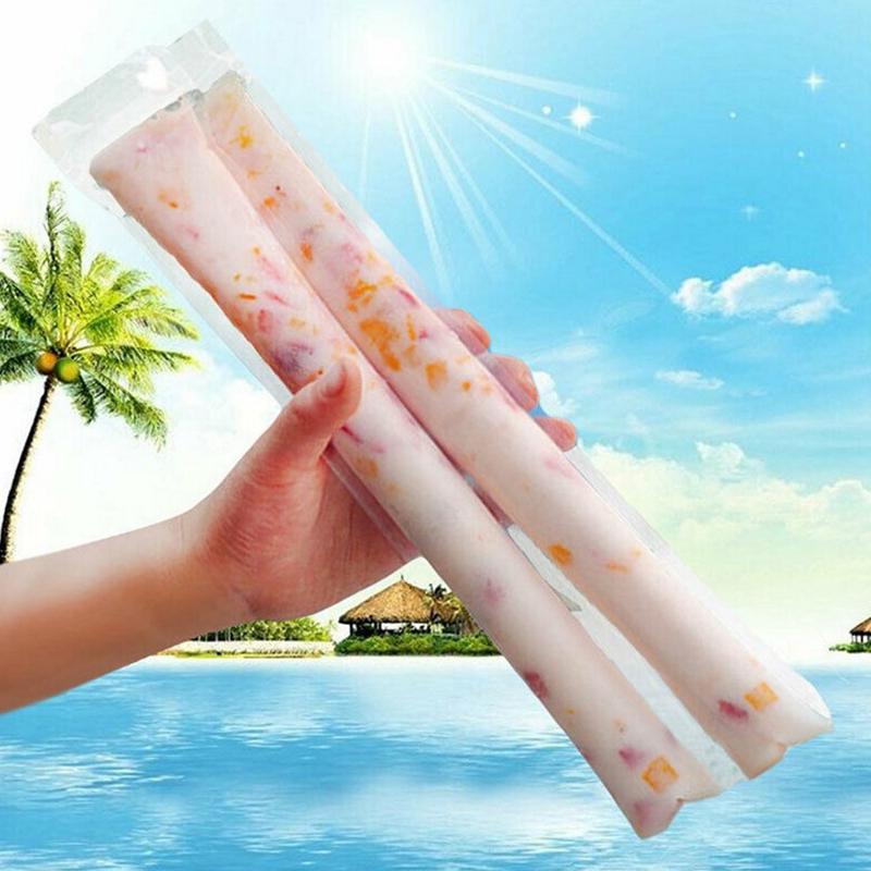 20шт пластиковые формы для льда сумки Diy мороженое эскимо леденцы одноразовые