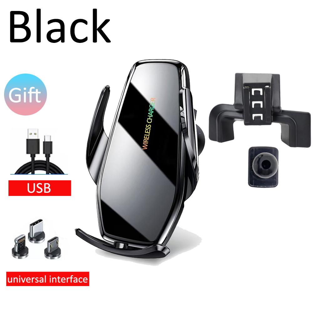 30W Car Mobile Phone Holder for Volvo XC60 EV Hybrid 2018~2025 2019 GPS Clip Support Wireless Fast Charging Sticker Accessories