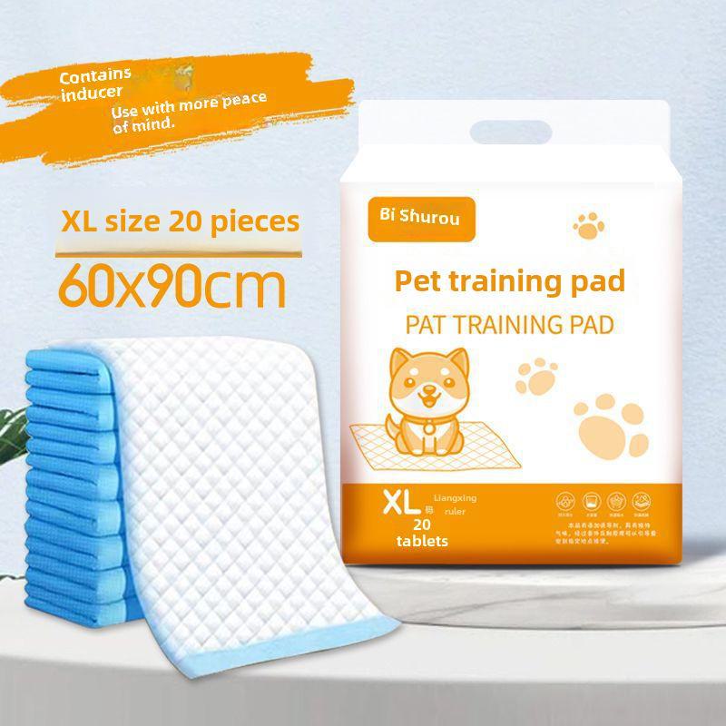 Bamboo Charcoal Pet Urine Pads - Thick, Deodorizing, Disposable, Absorbent Pet Diapers